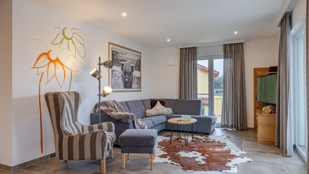 Ferienwohnung Firlefanz Wohnbereich Ferienwohnung Firlefanz Wohnbereich